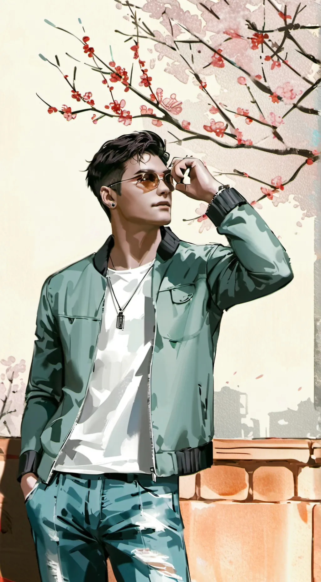 ai character: Great background