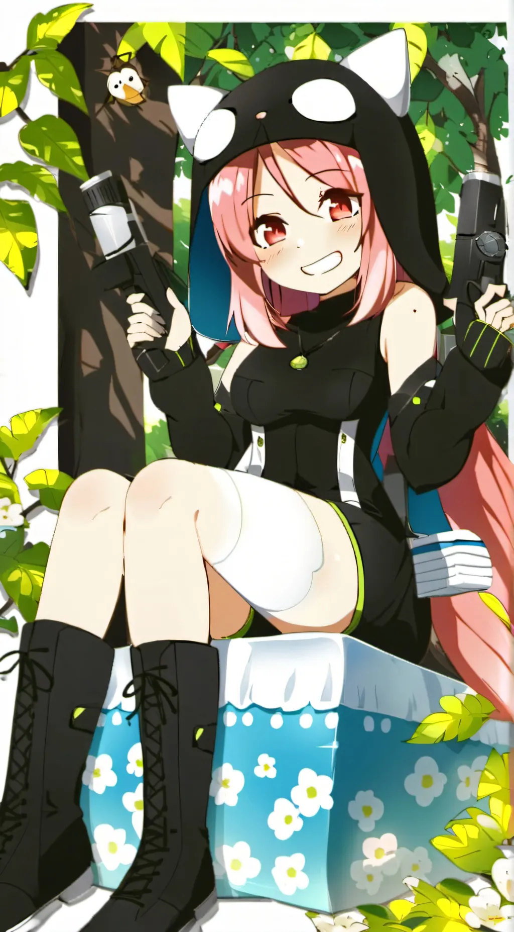 ai character: Maria Lee miler background