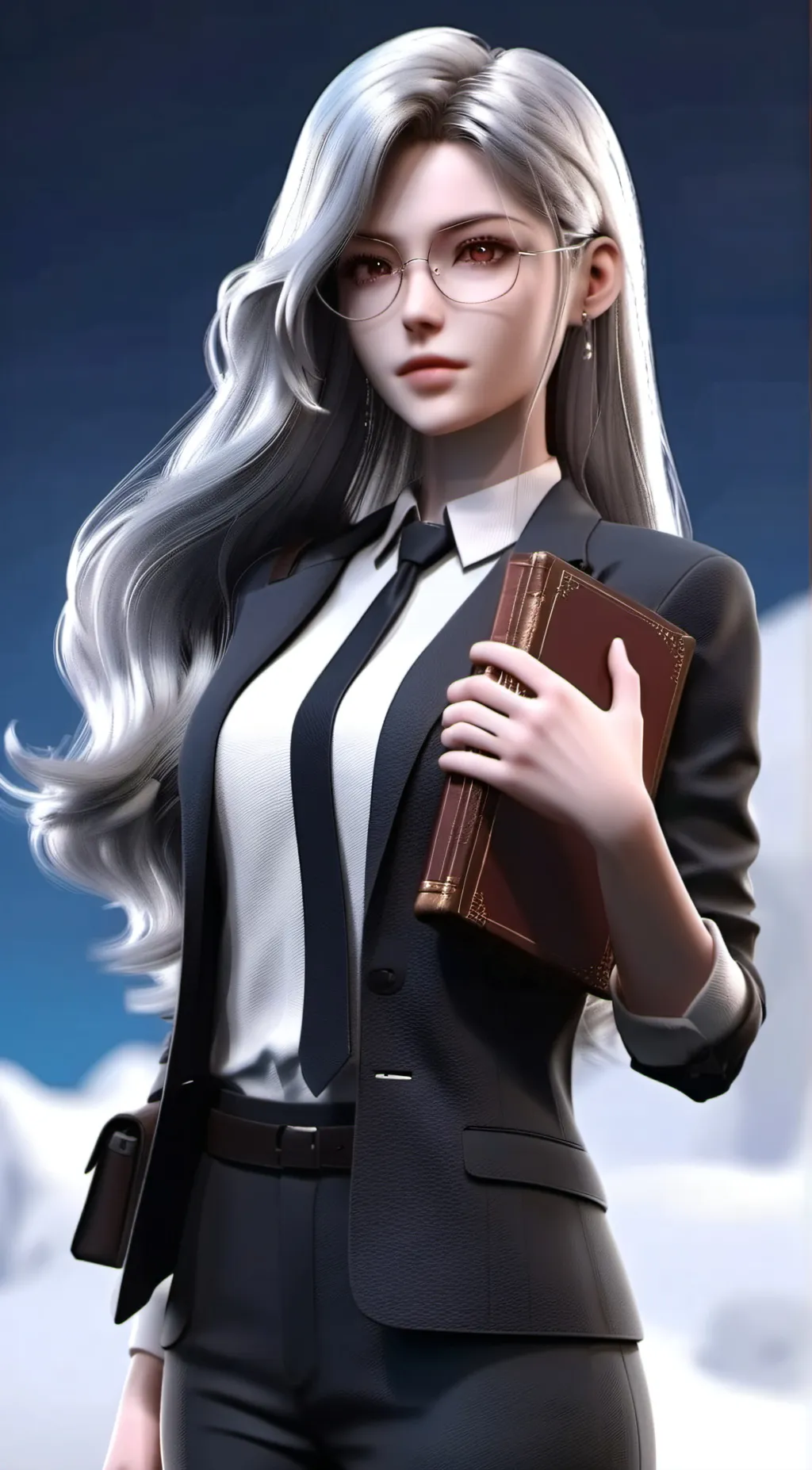 ai character: Katherine  background
