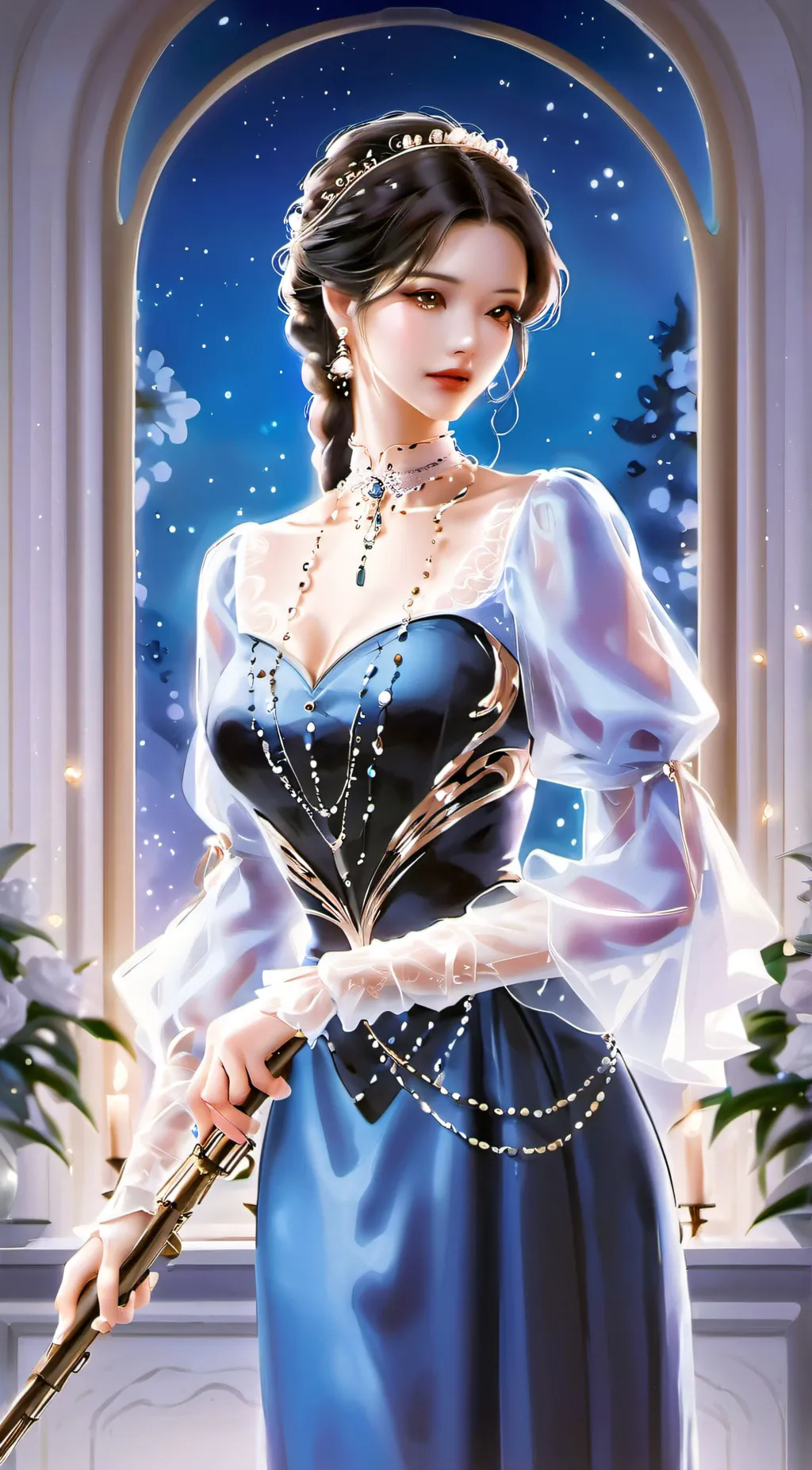 ai character: anibell  background