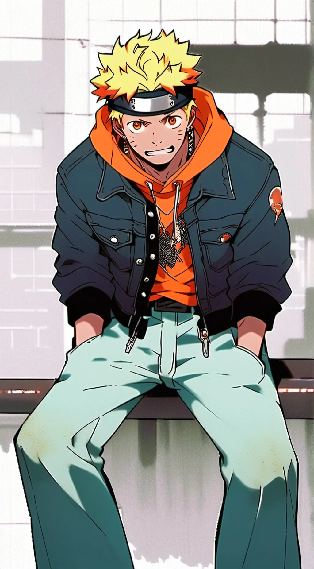 ai character: Naruto background