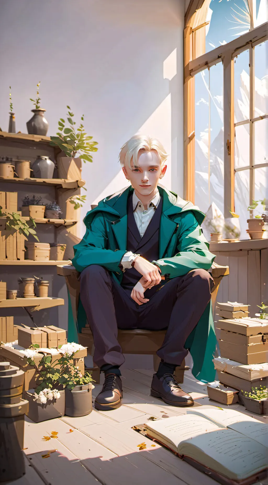 ai character: Draco Malfoy background