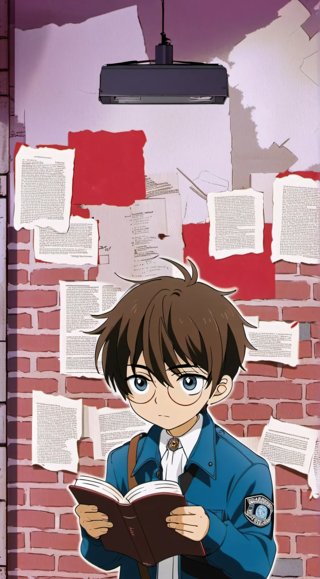 ai character: Detective Conan background