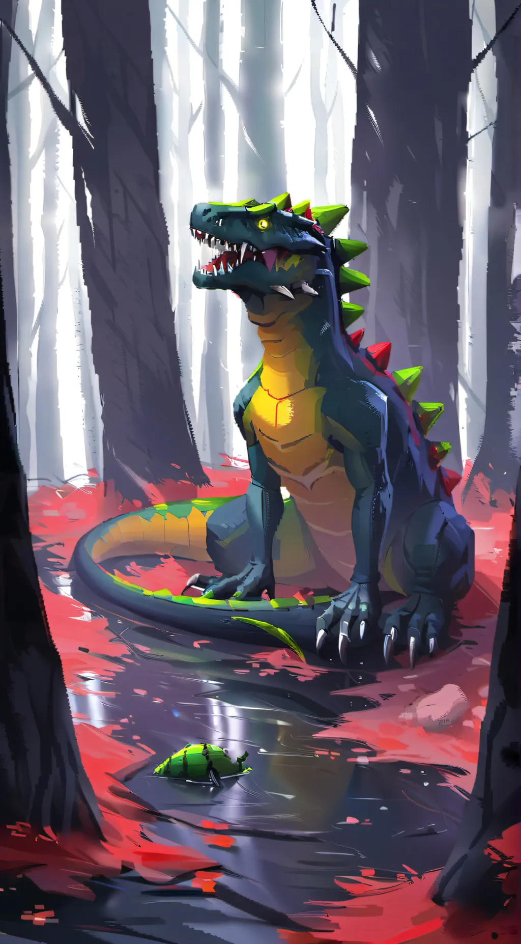 ai character: Apex background