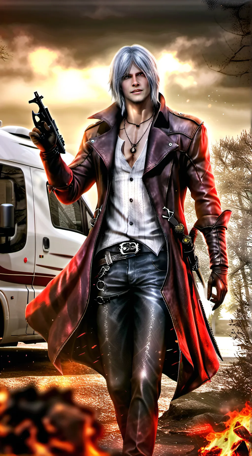 ai character: Dante background