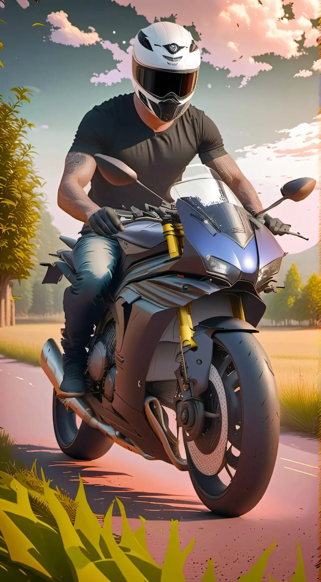 ai character: Aric background