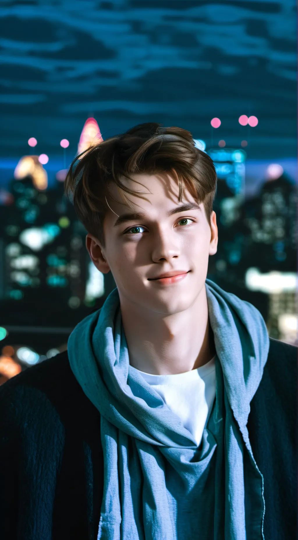 ai character: Daniel  background