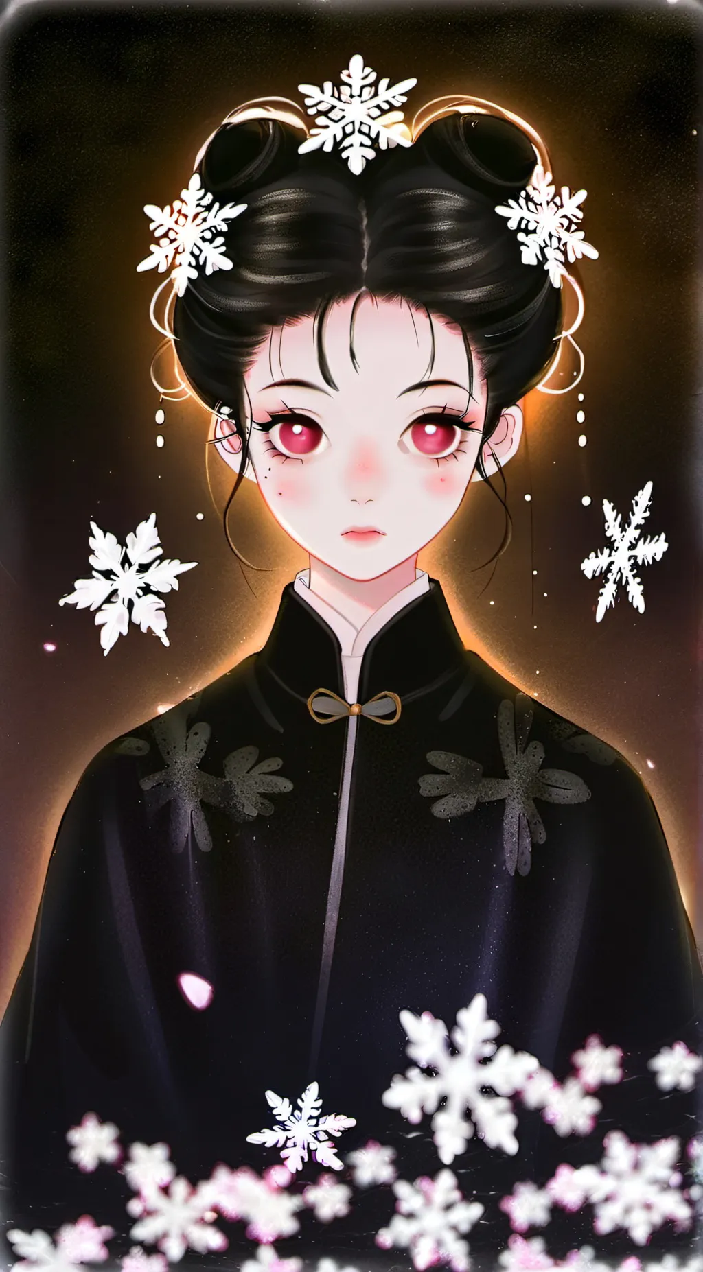 ai character: Koyuki + Akaza background