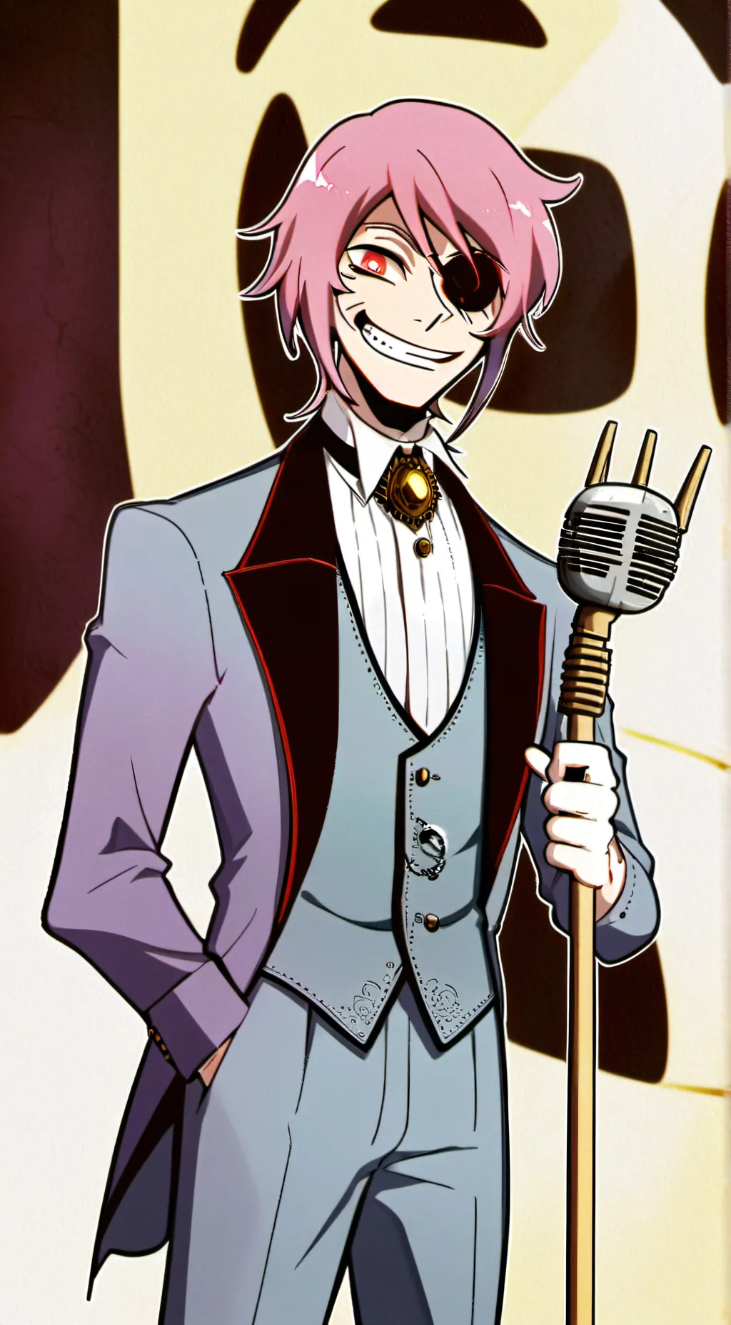 ai character: Alastor  background