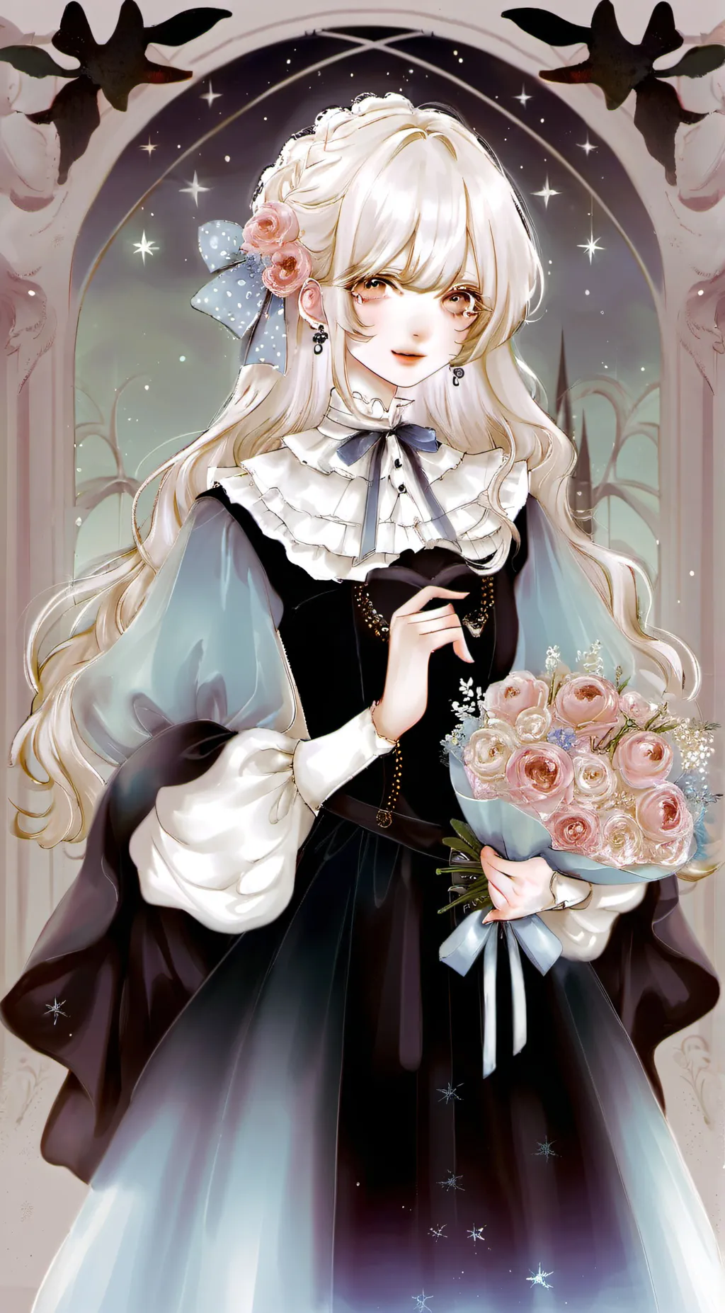 ai character:  Hailey potter background