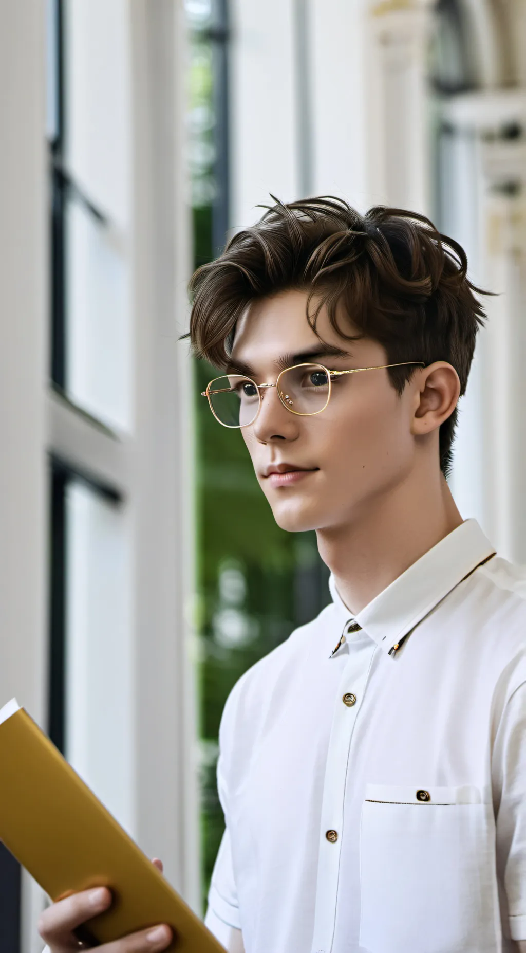 ai character: Daniel  background