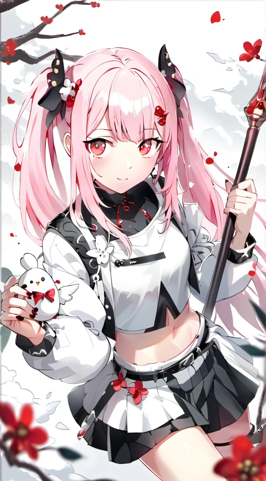 ai character: Sakura background