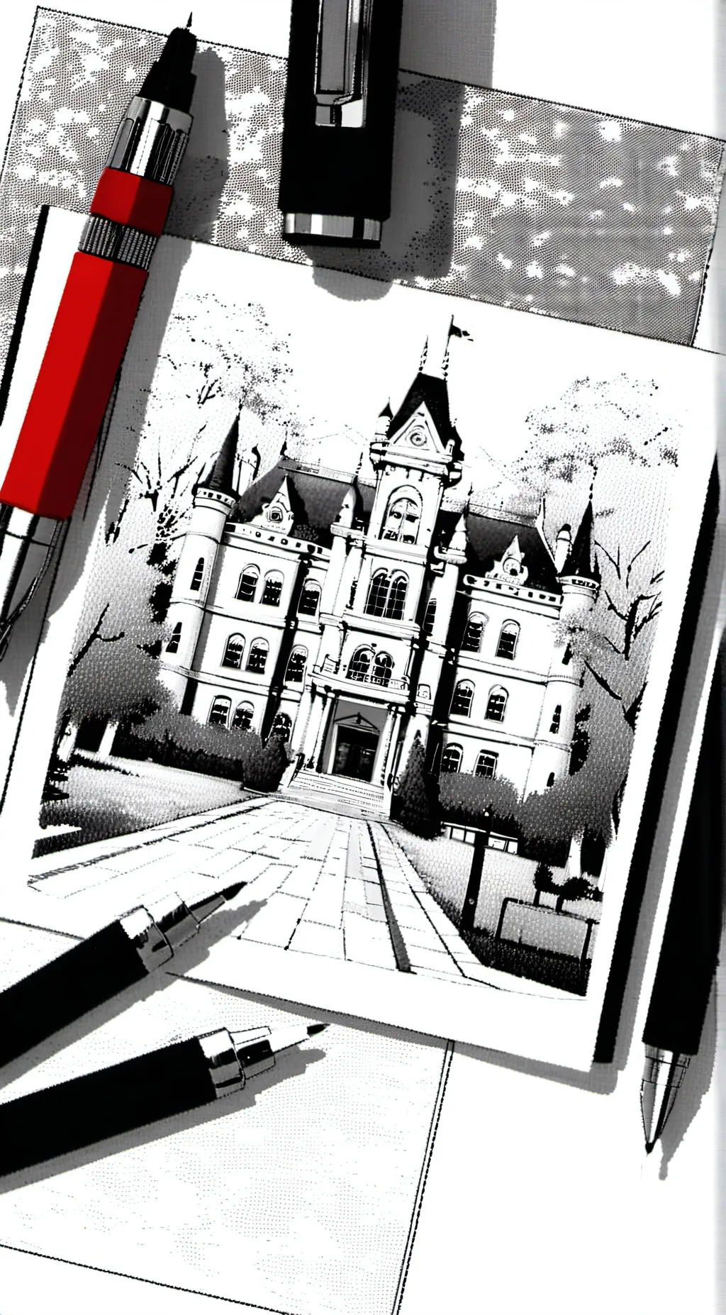 ai character: school  background