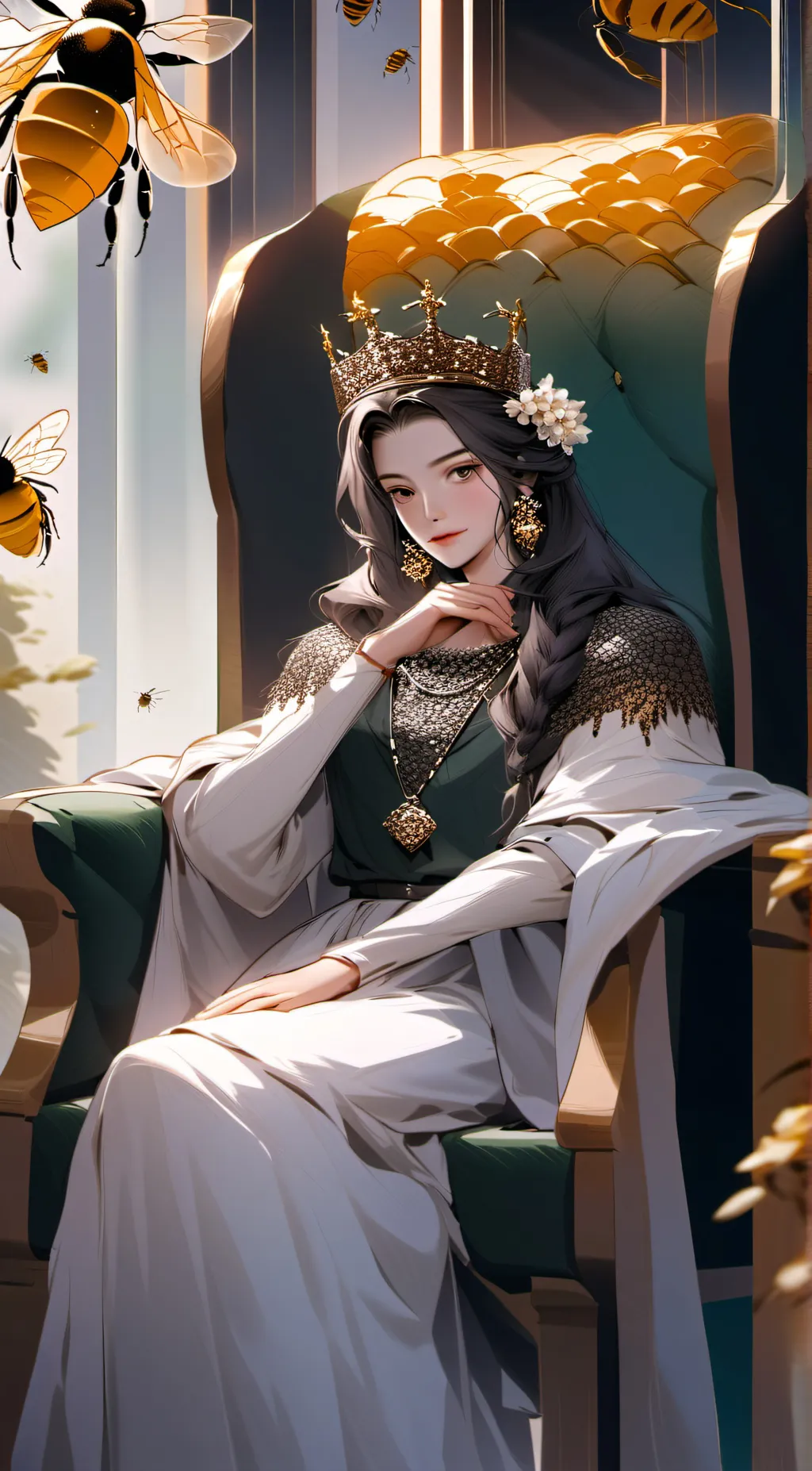ai character: Shi Yae background