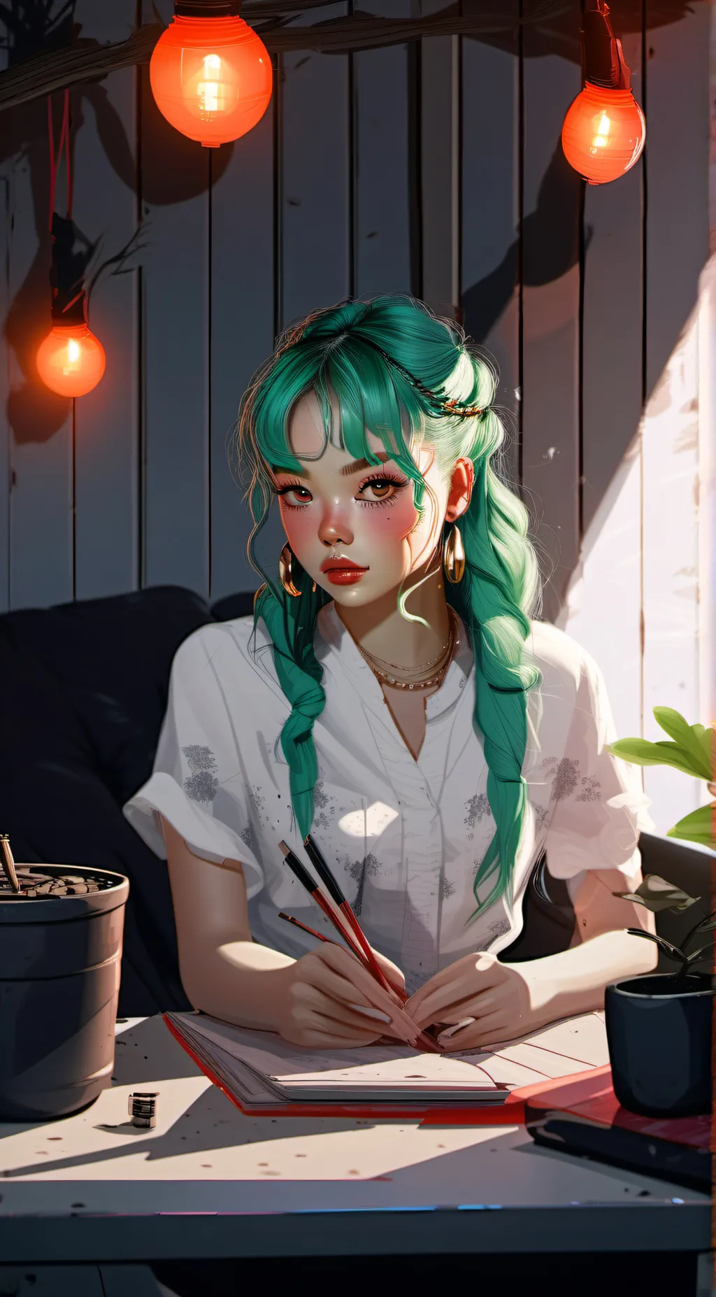 ai character: Gigi background