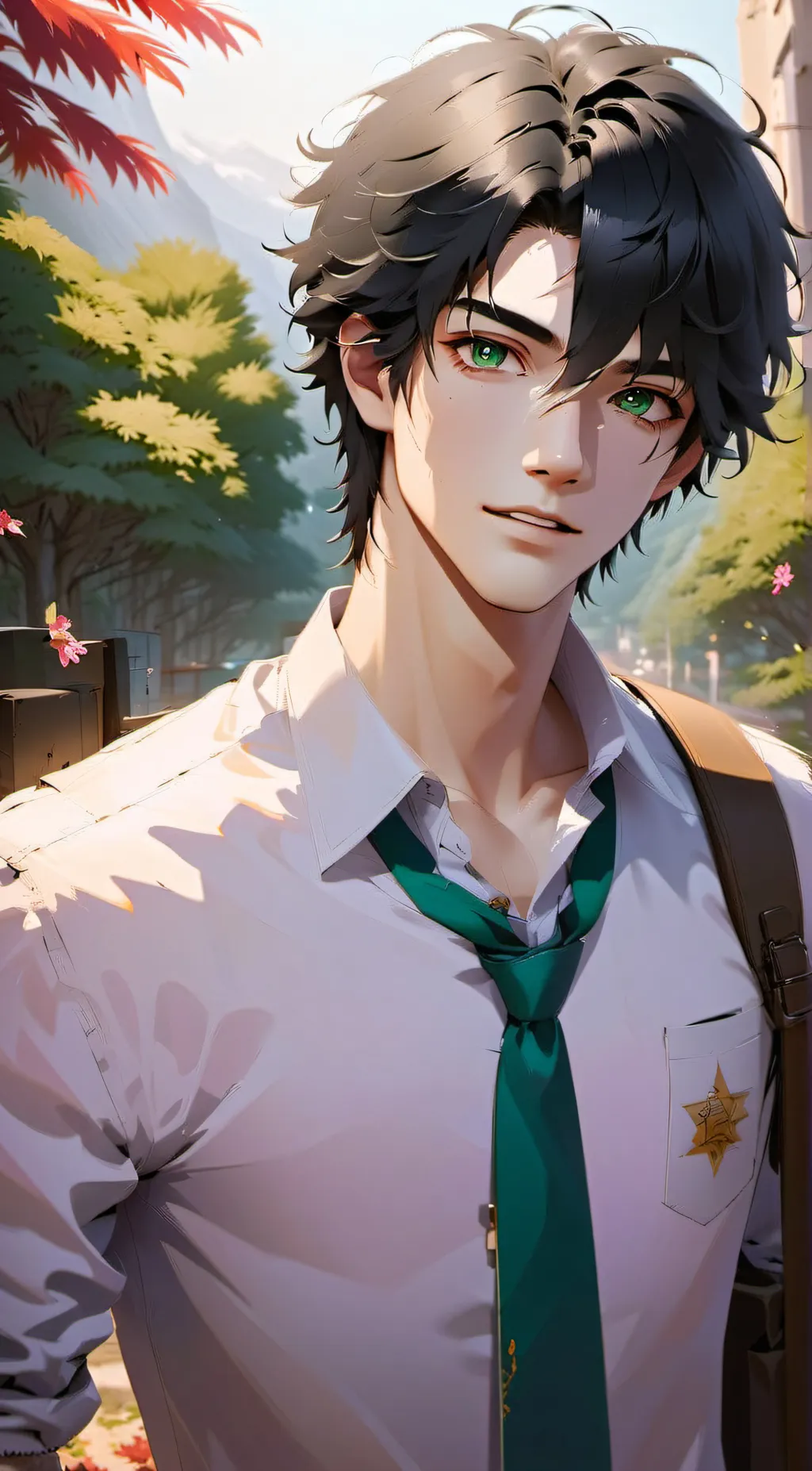 ai character: ~Adam~ background