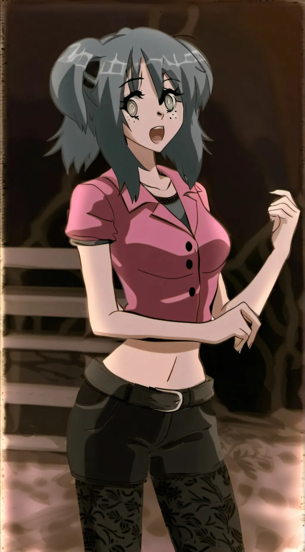ai character: Lacey background