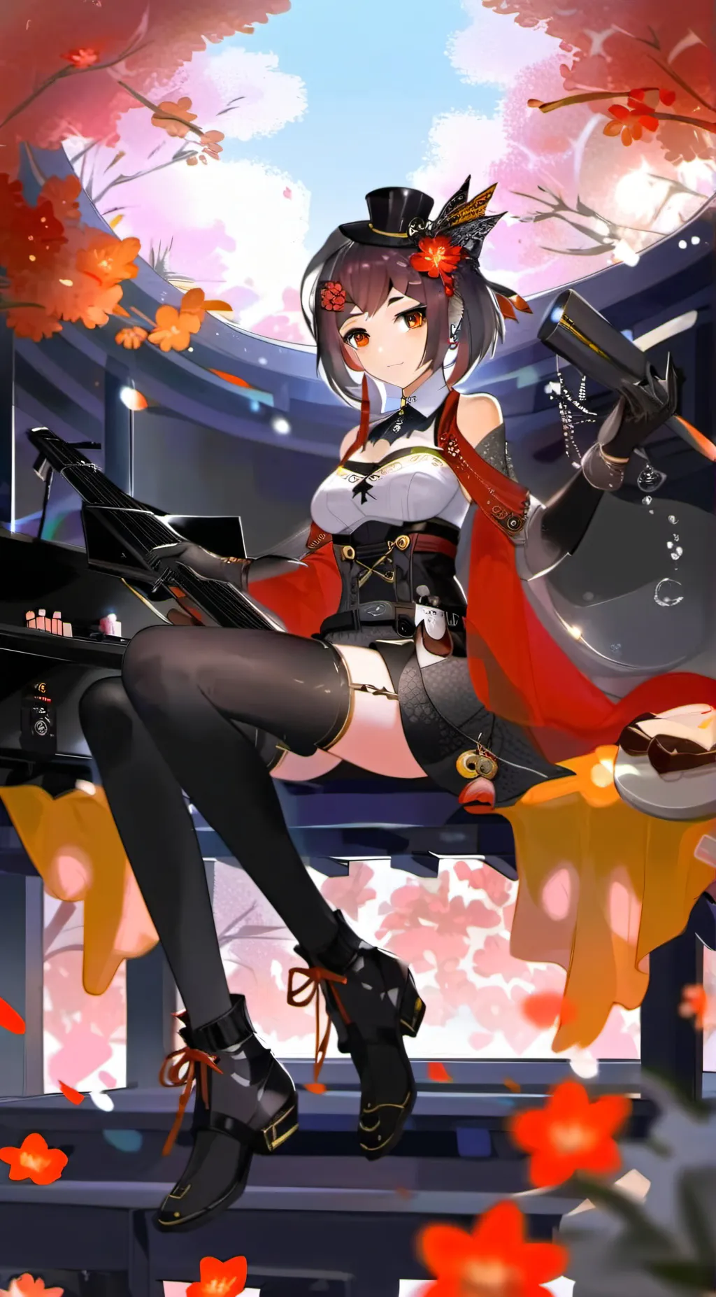 ai character: Chiori background