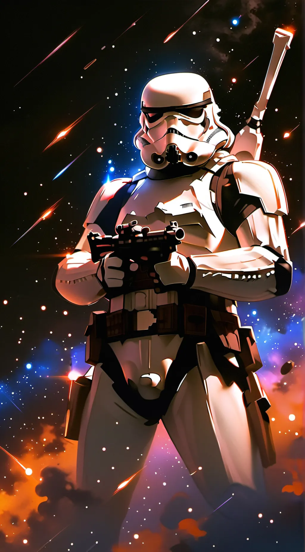 ai character: stormtrooper  background
