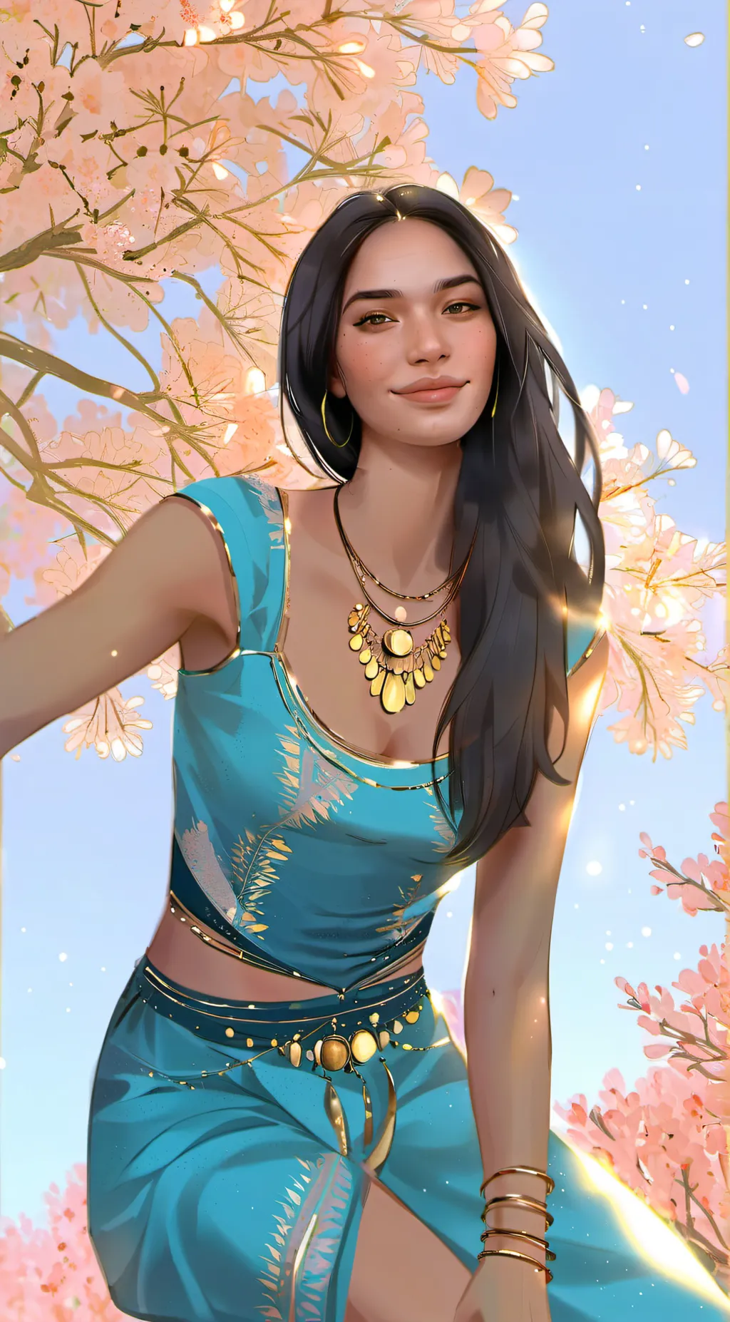 ai character: tiffany background