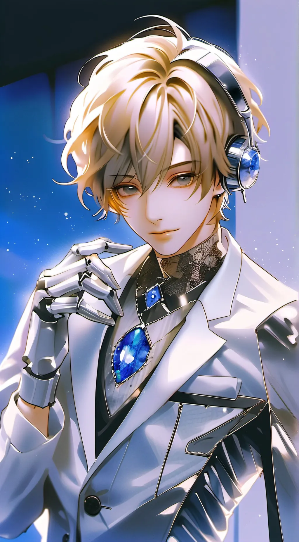 ai character: by Amelia background