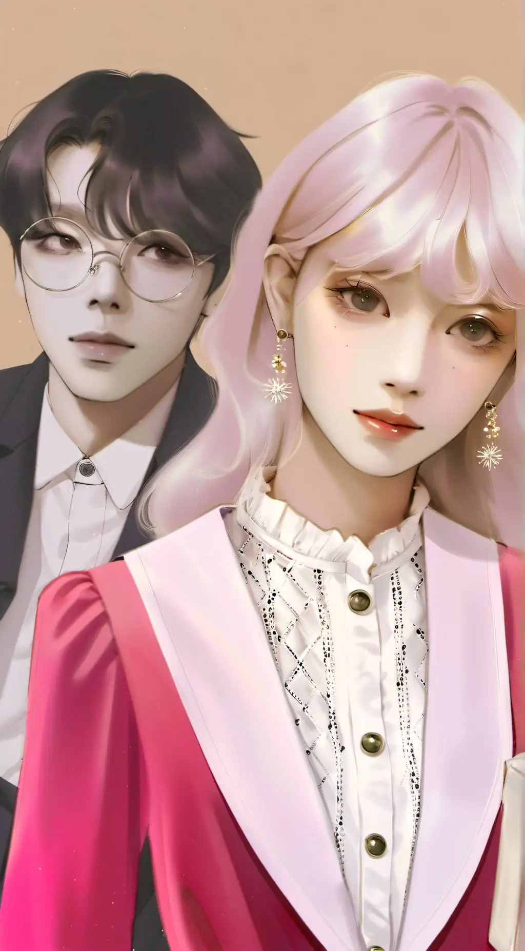 ai character: Ludo and Lila background