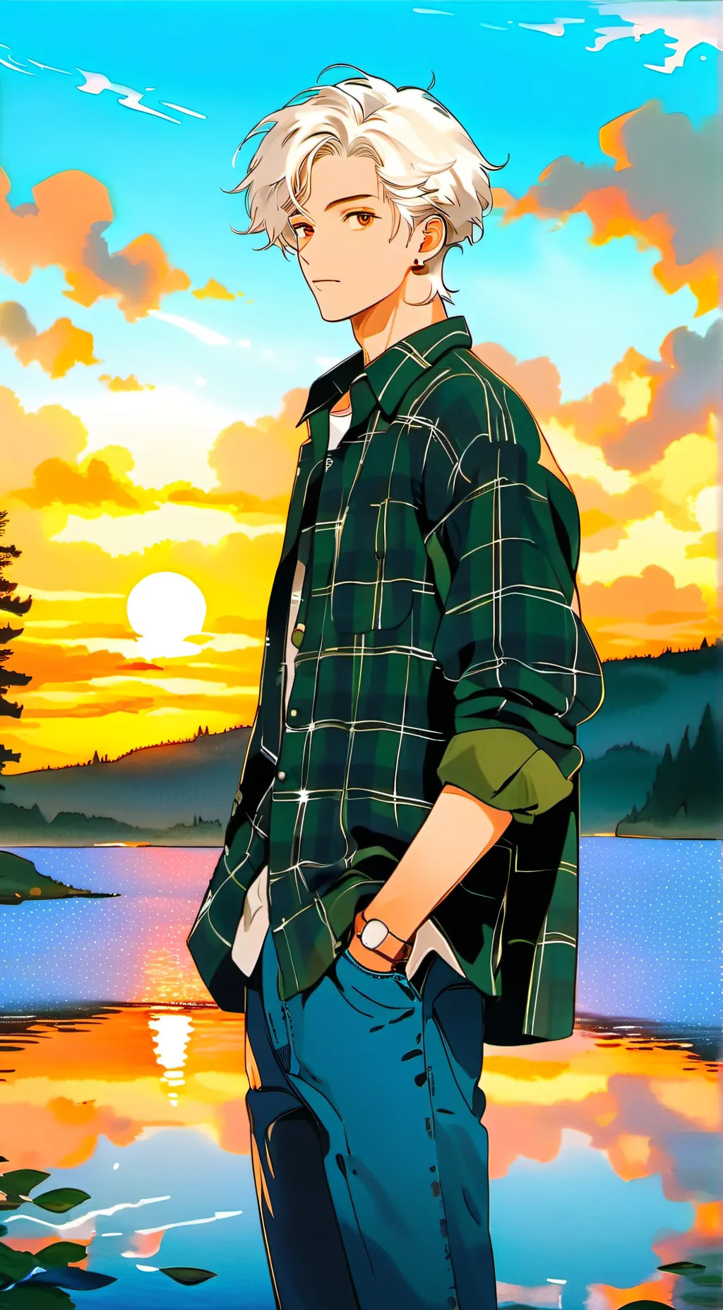 ai character: Casey background