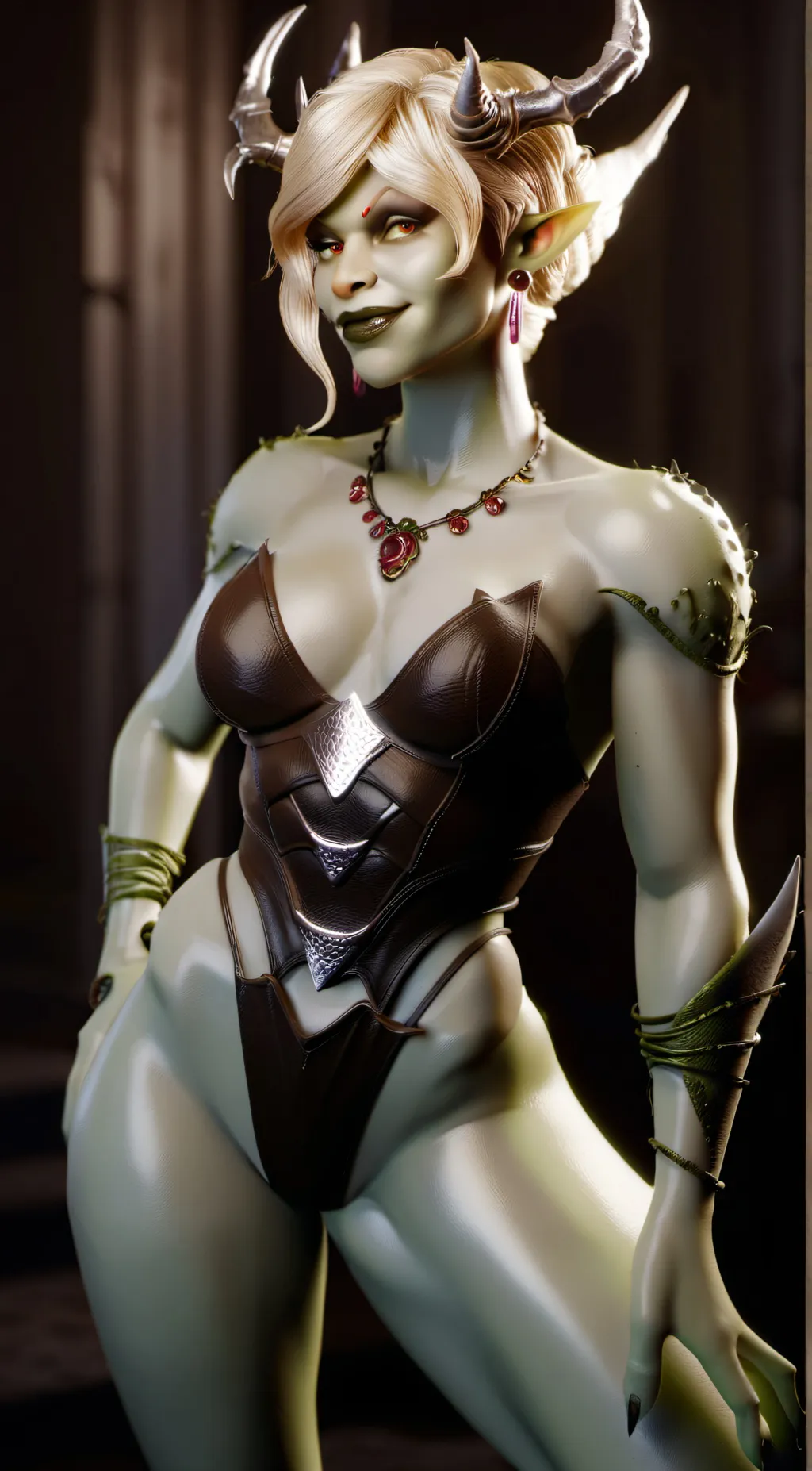 ai character: Xena background