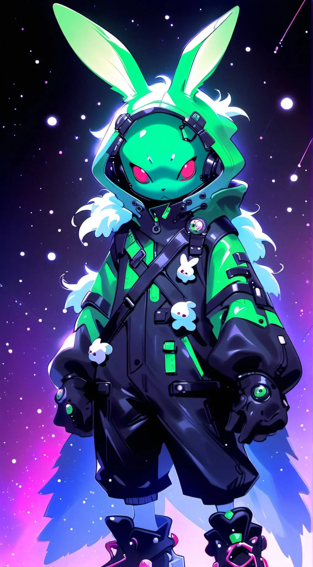 ai character: Miffy background