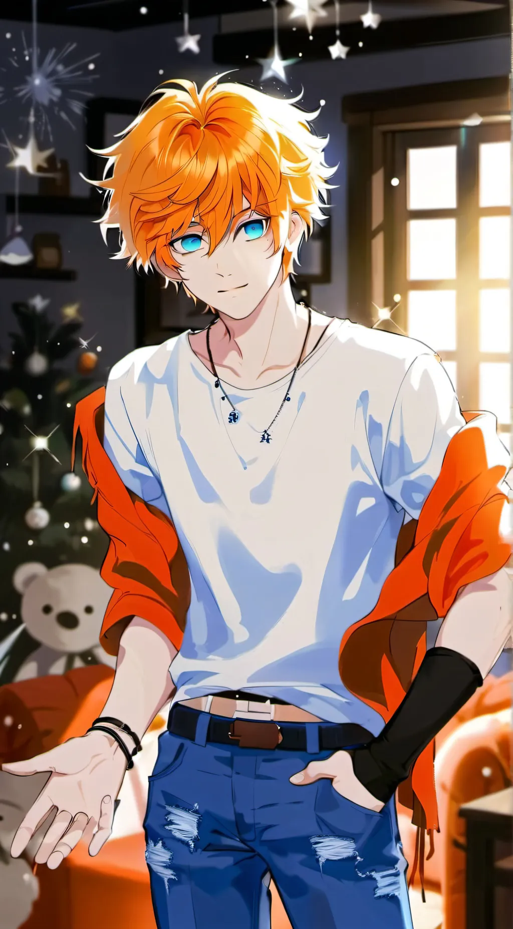 ai character: Felix S. Davidson background
