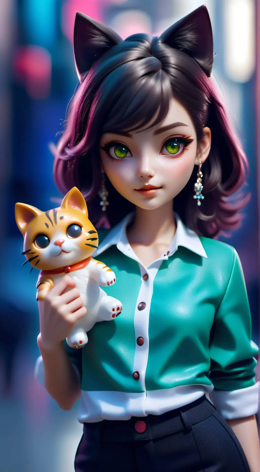 ai character: Ellie background