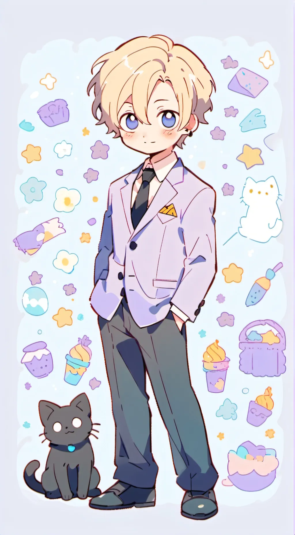 ai character: Lucas background