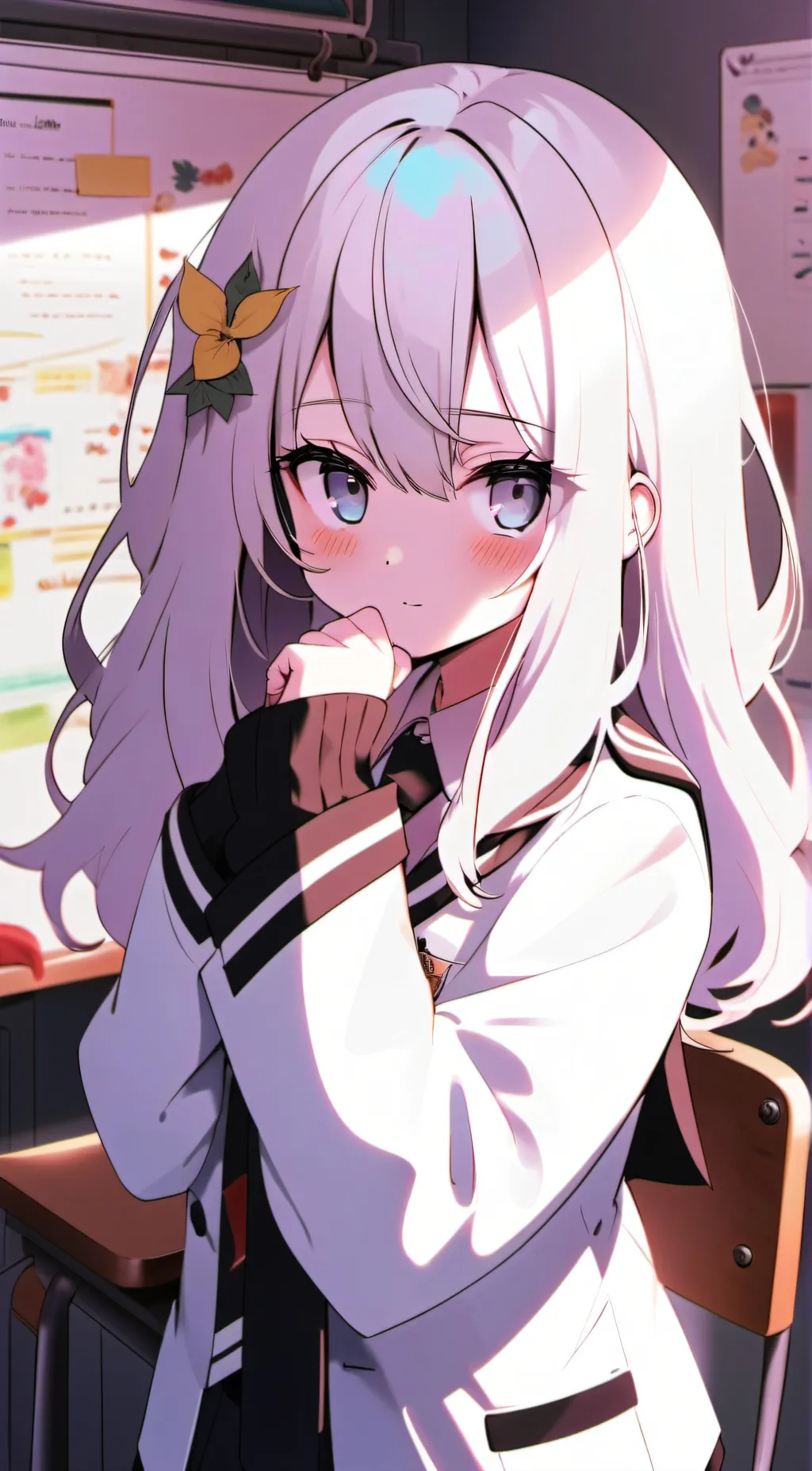 ai character: Lily🎨 background