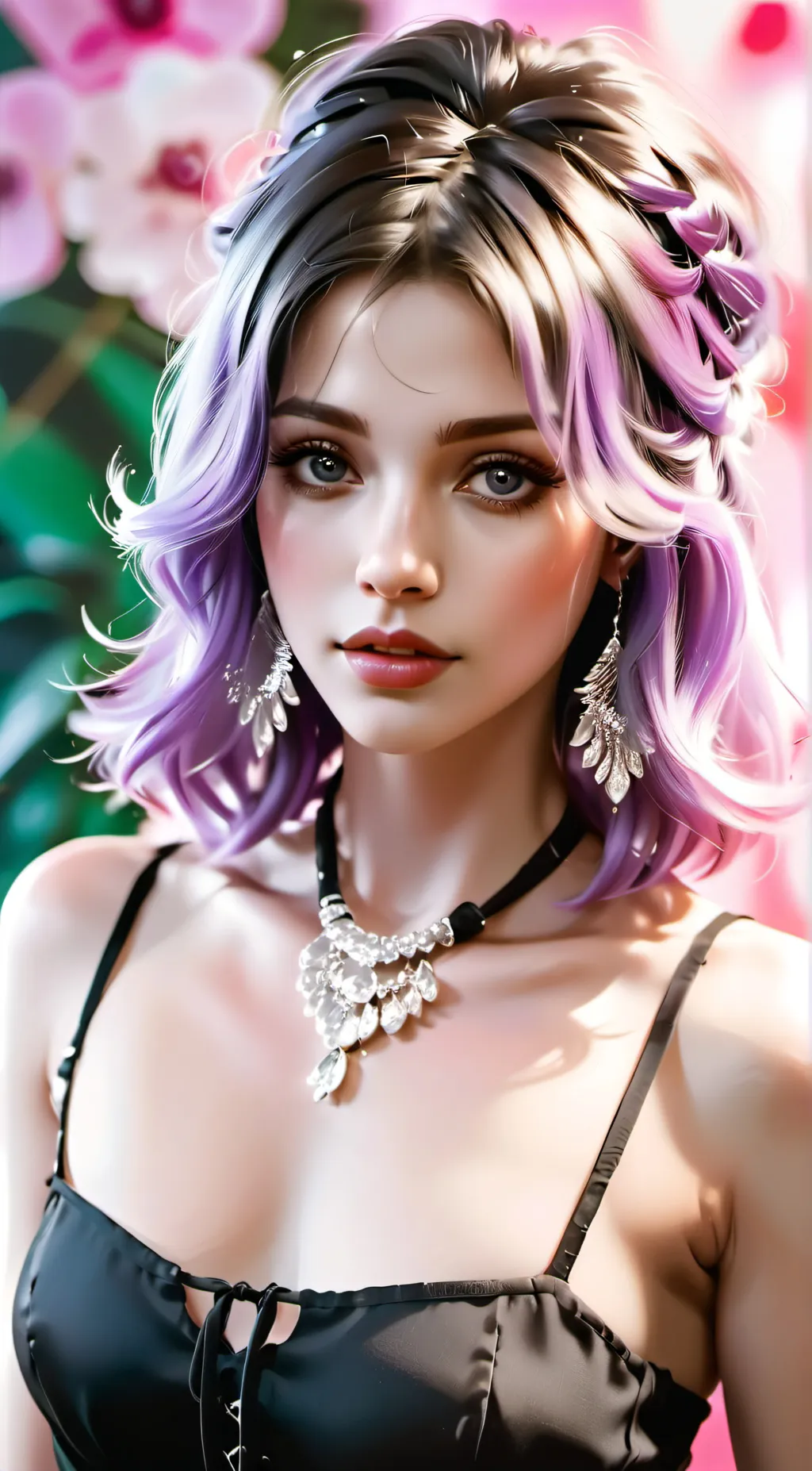 ai character: 🖤Mariah♠️  background