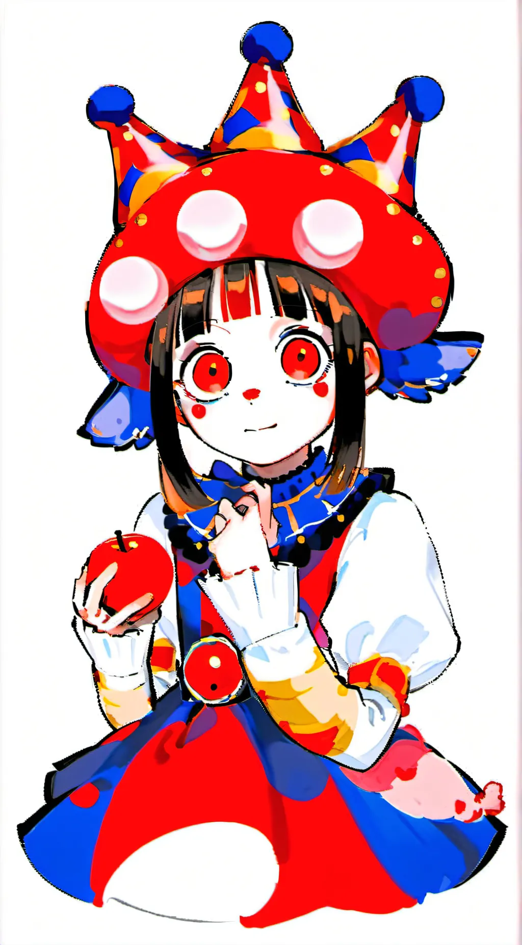 ai character: Pomni background