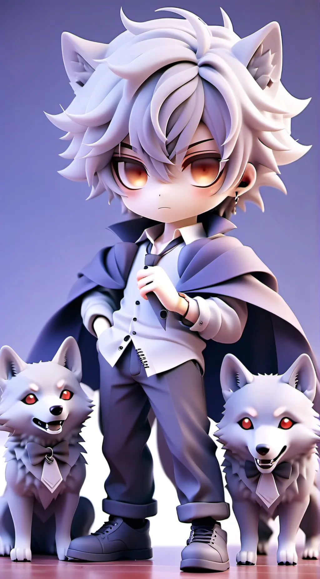 ai character: light background