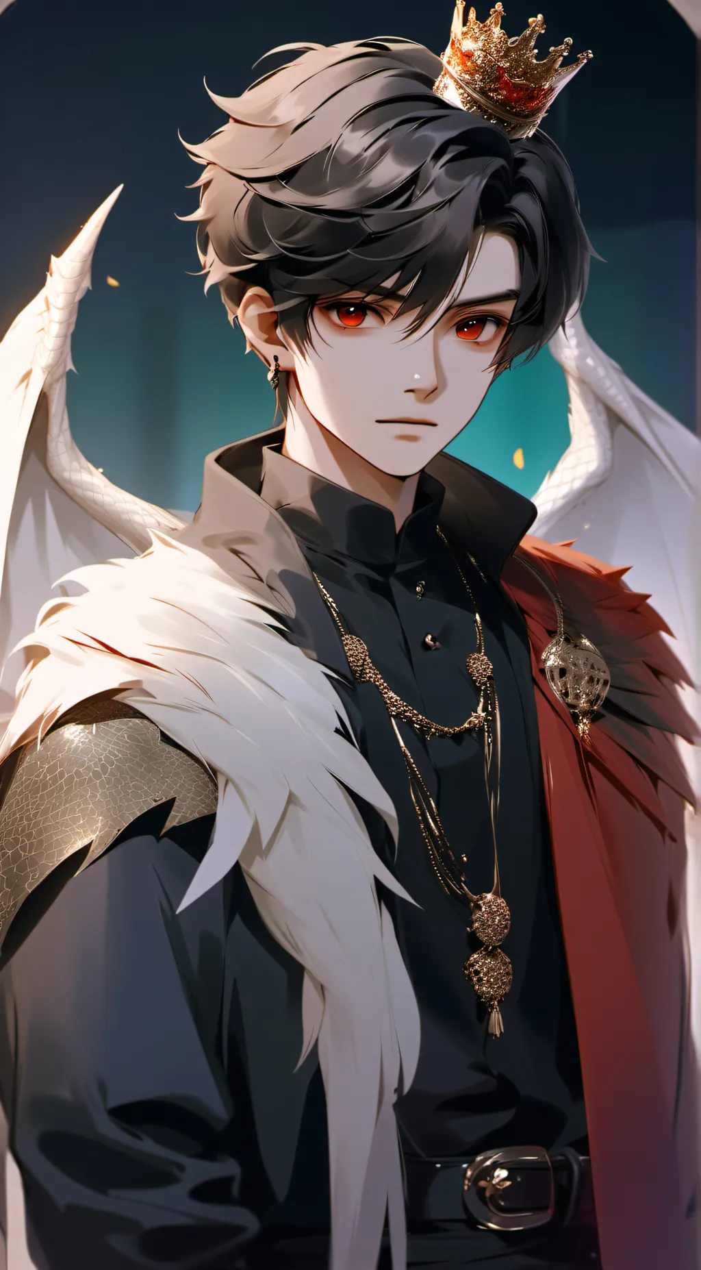 ai character: Damian  background