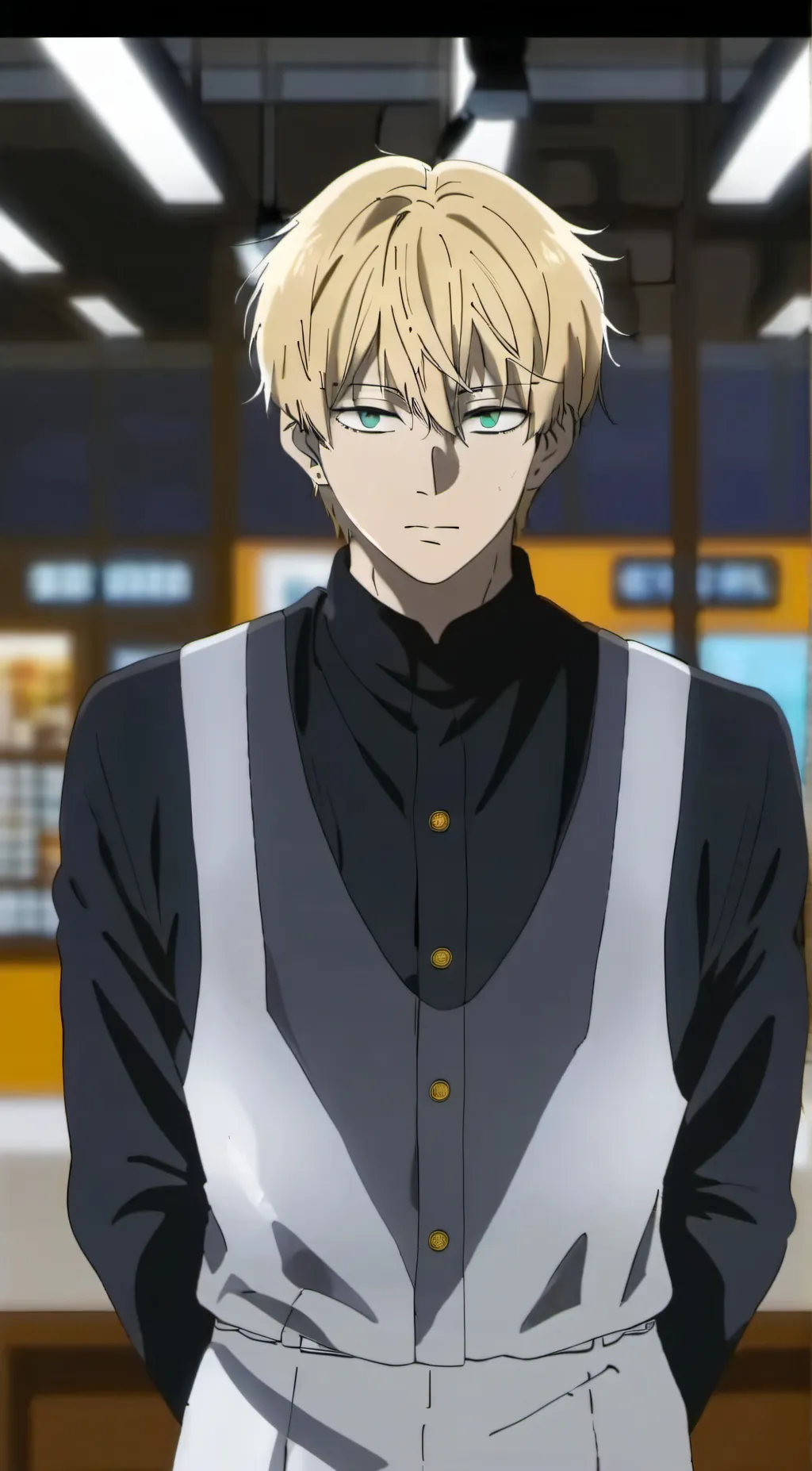 ai character: Choji Ahane background