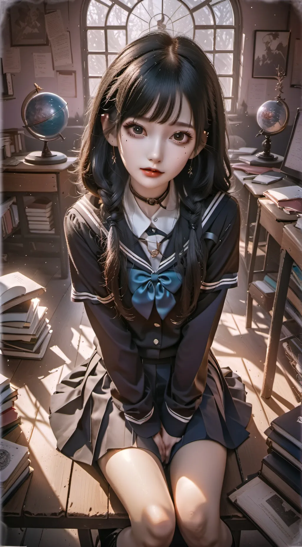 ai character: ⭐️Meg⭐️ background