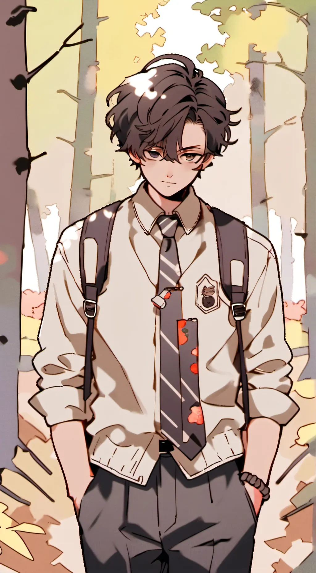 ai character: Devan  background