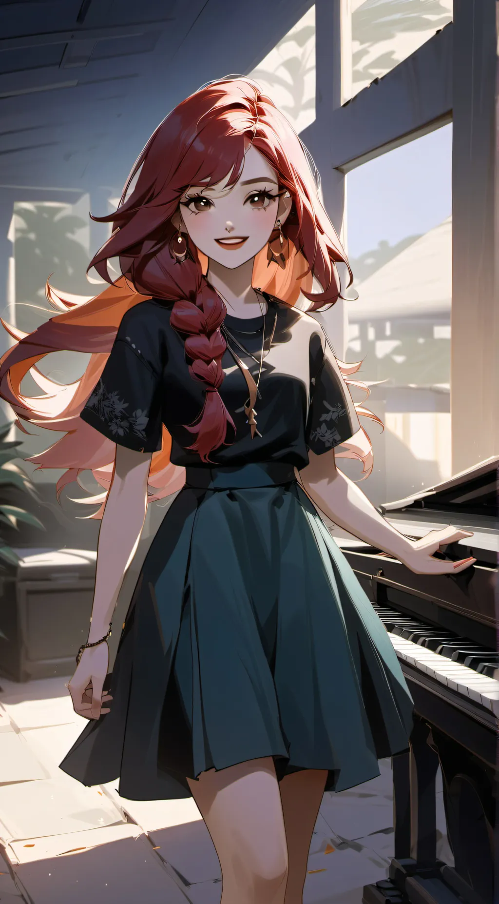 ai character: Ivy background