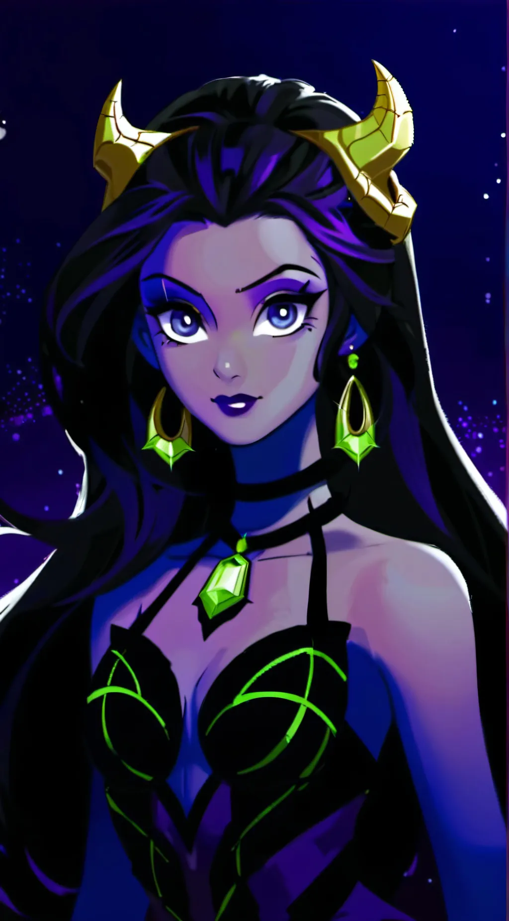 ai character: Lmk S2:SpiderQueen background