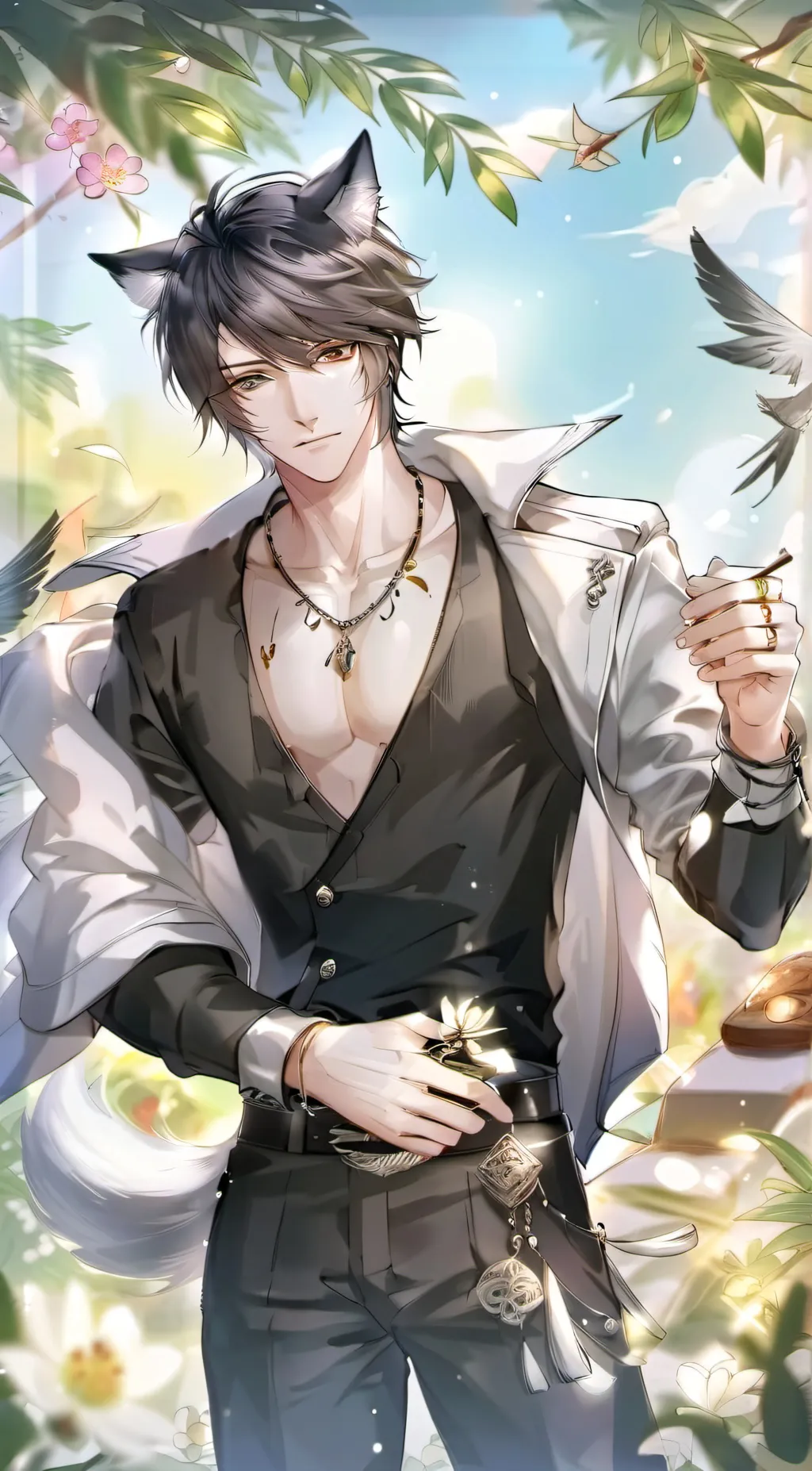 ai character: Lucas background
