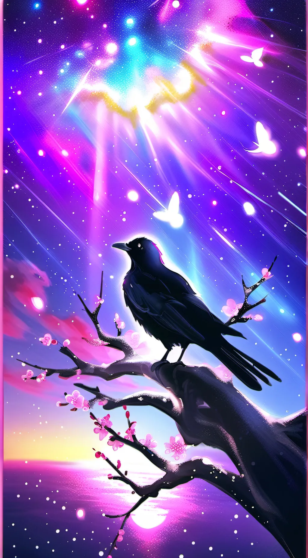 ai character: Mama bird background