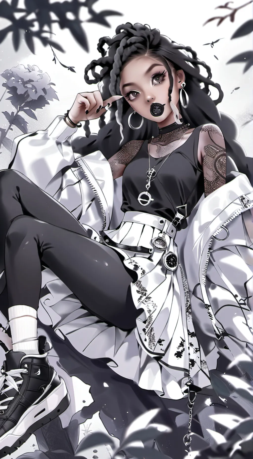 ai character: Arii background