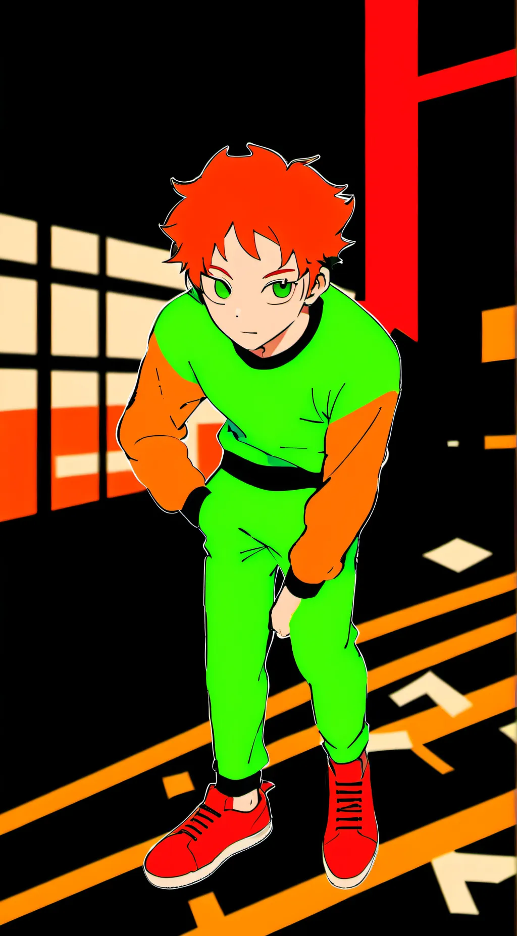 ai character: Pico background