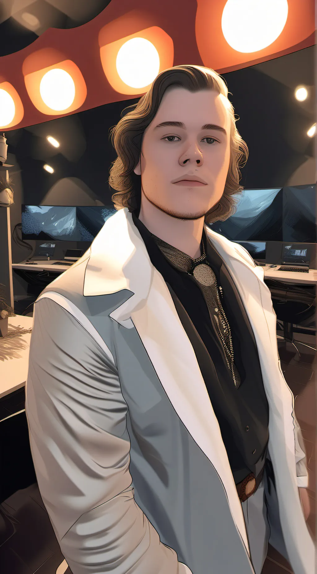ai character: Allen background