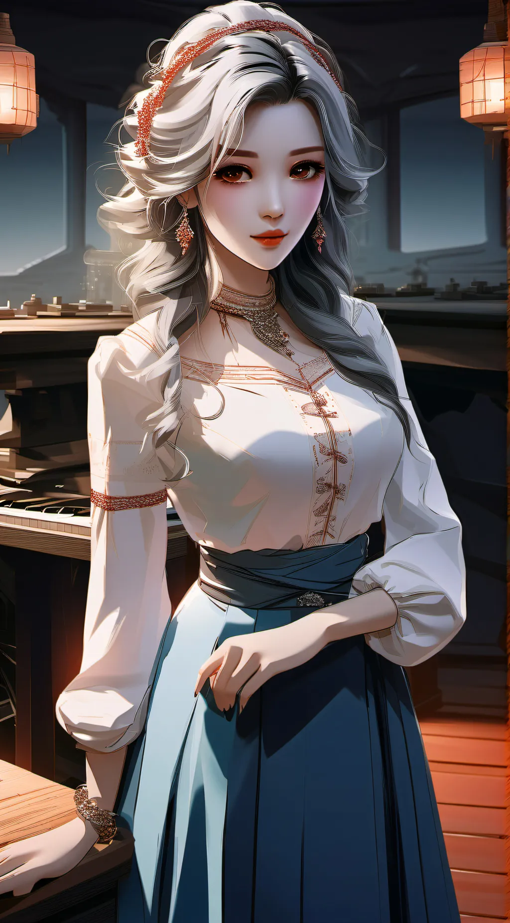 ai character: loona background
