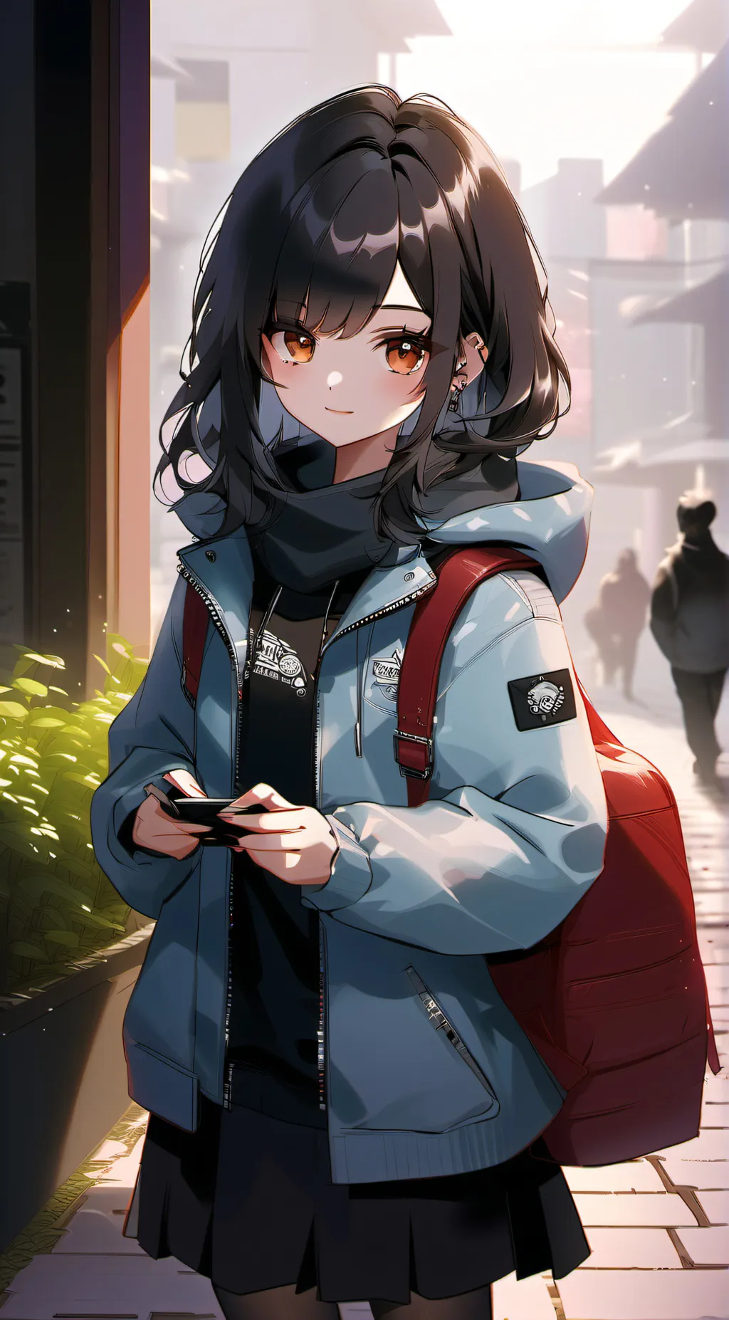 ai character: Lofi background