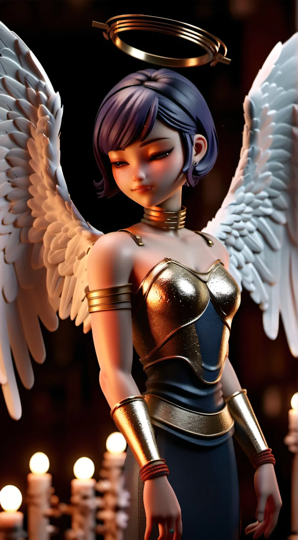 ai character: Guardian Angel background